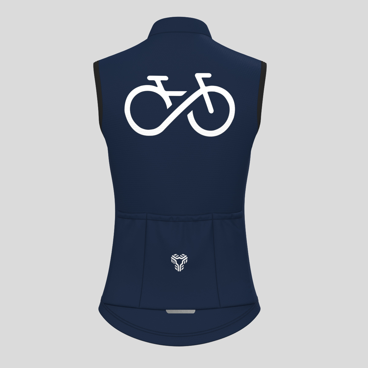 Women's Ride Forever Sleeveless Cycling Jersey - Navy