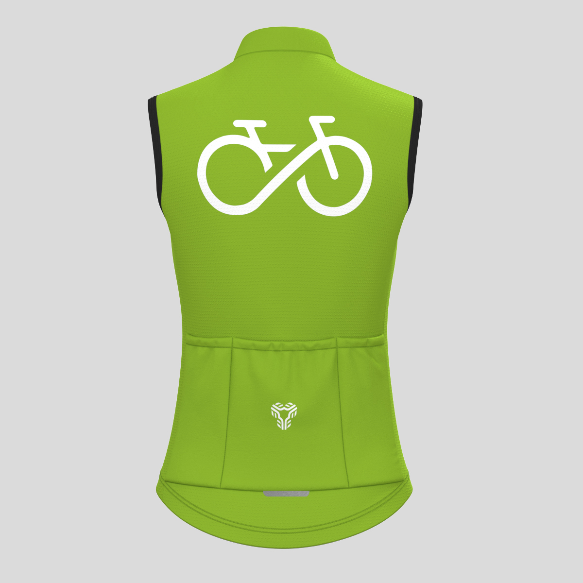 Women's Bike Forever Sleeveless Cycling Jersey - Wasabi