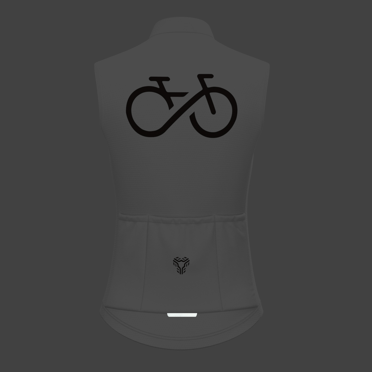 Women's Bike Forever Sleeveless Cycling Jersey - White
