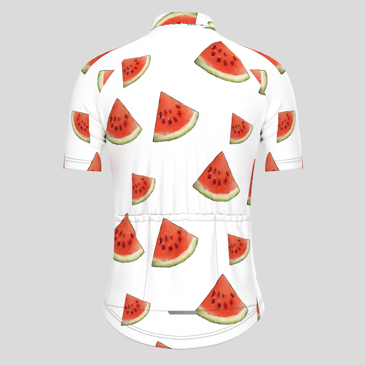 Women's Juicy Summer Watermelon Cycling Jersey - White