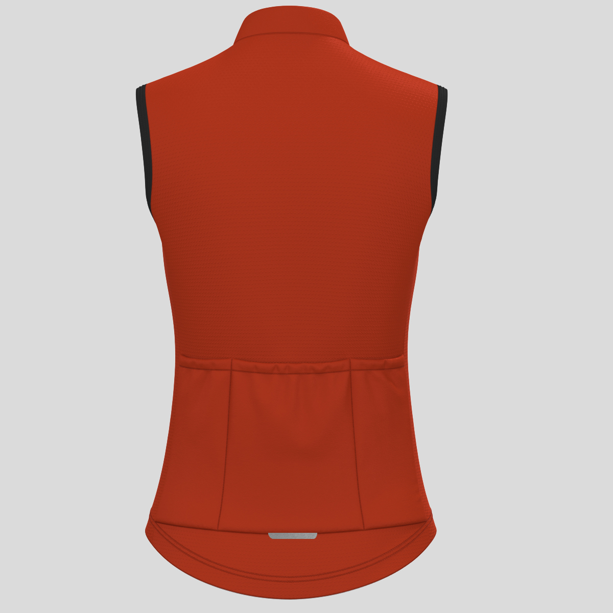 Women's Minimal Solid Sleeveless Cycling Jersey - Brick