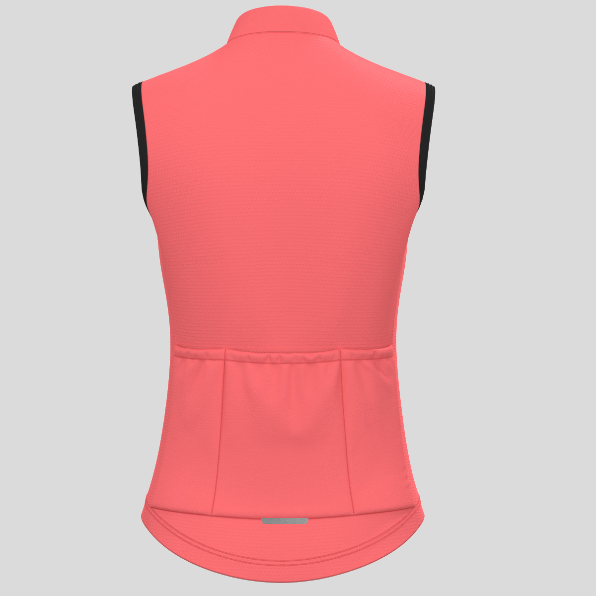 Women's Minimal Solid Sleeveless Cycling Jersey - Guava
