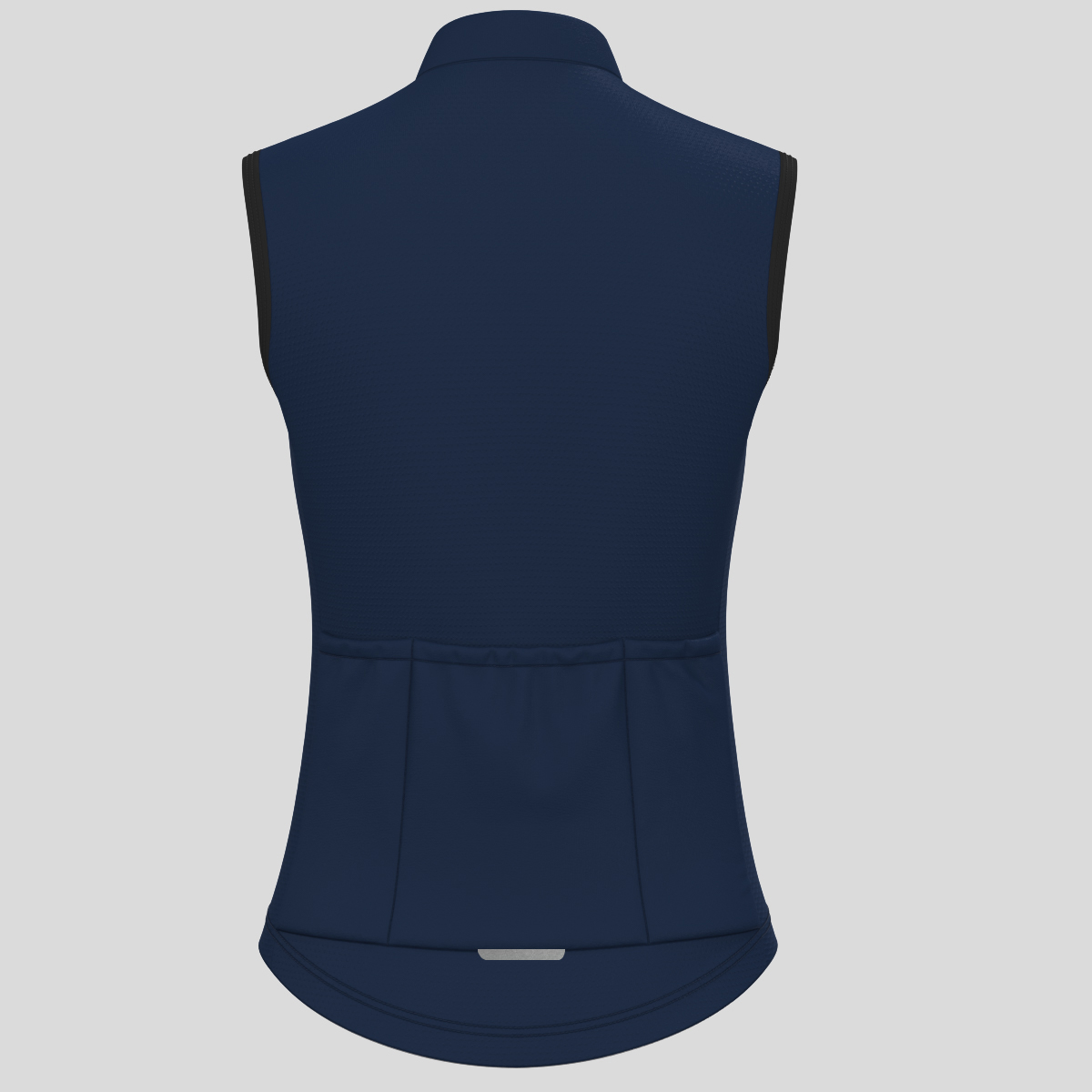 Women's Minimal Solid Sleeveless Cycling Jersey - Navy