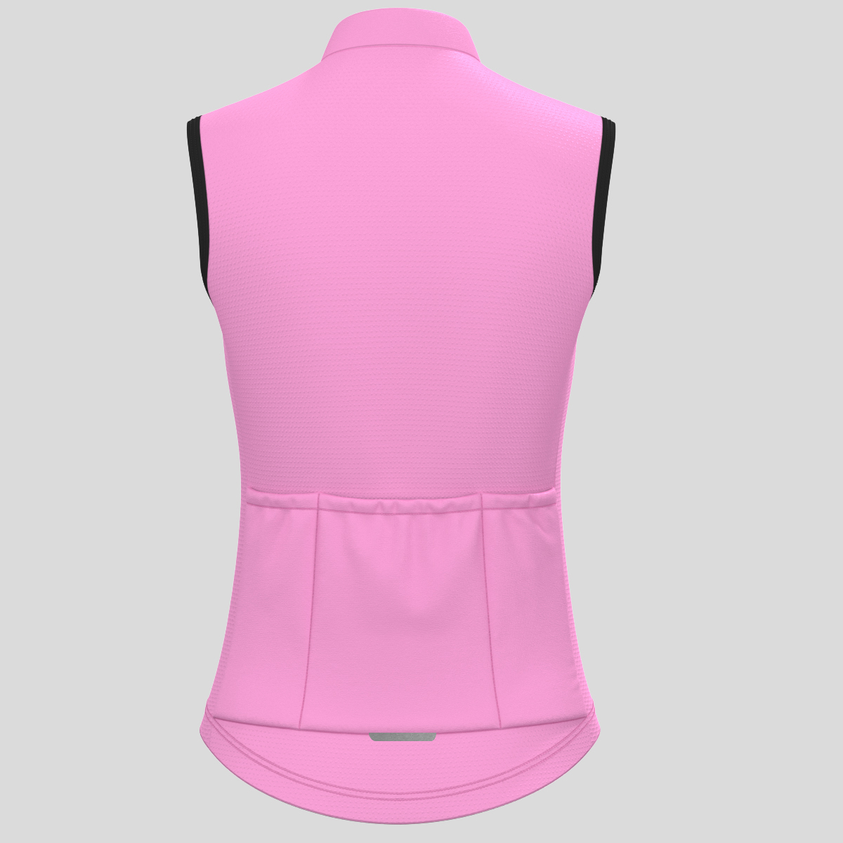 Women's Minimal Solid Sleeveless Cycling Jersey - Neo Pink