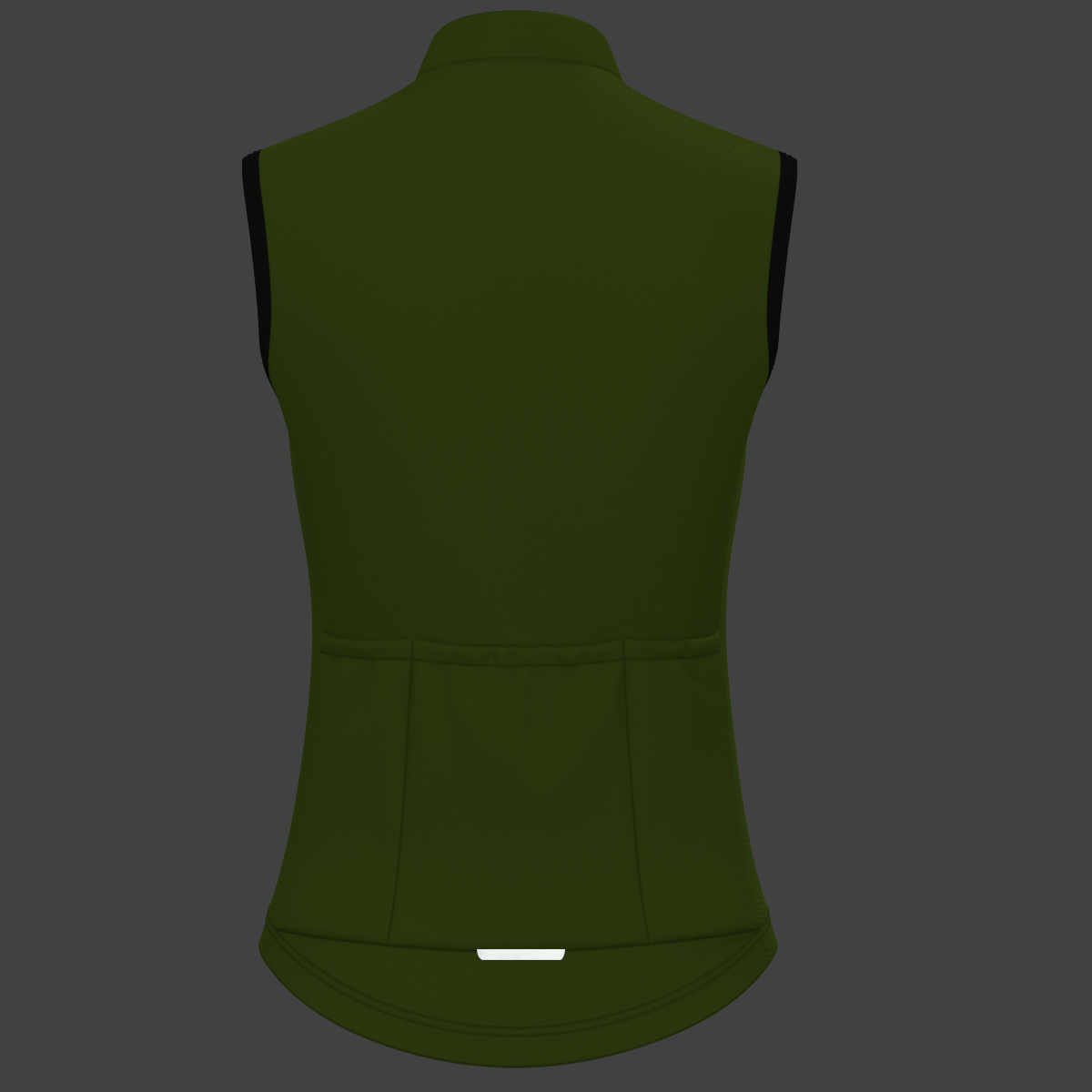 Women's Minimal Solid Sleeveless Cycling Jersey - Wasabi