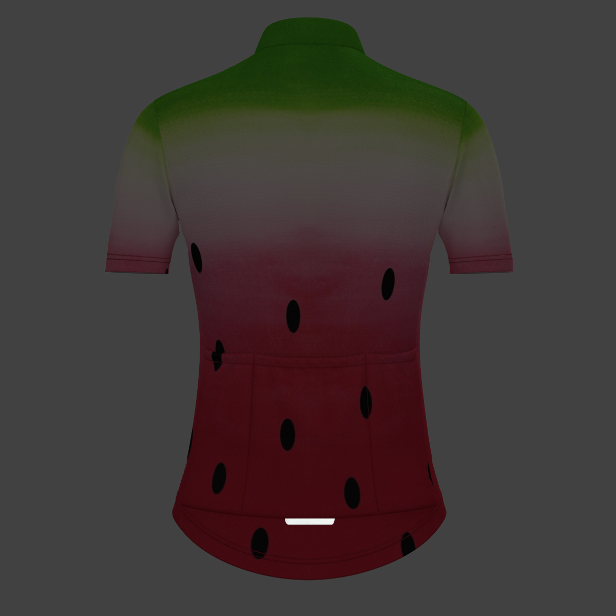 Women's Watermelon Watercolours Print Cycling Jersey