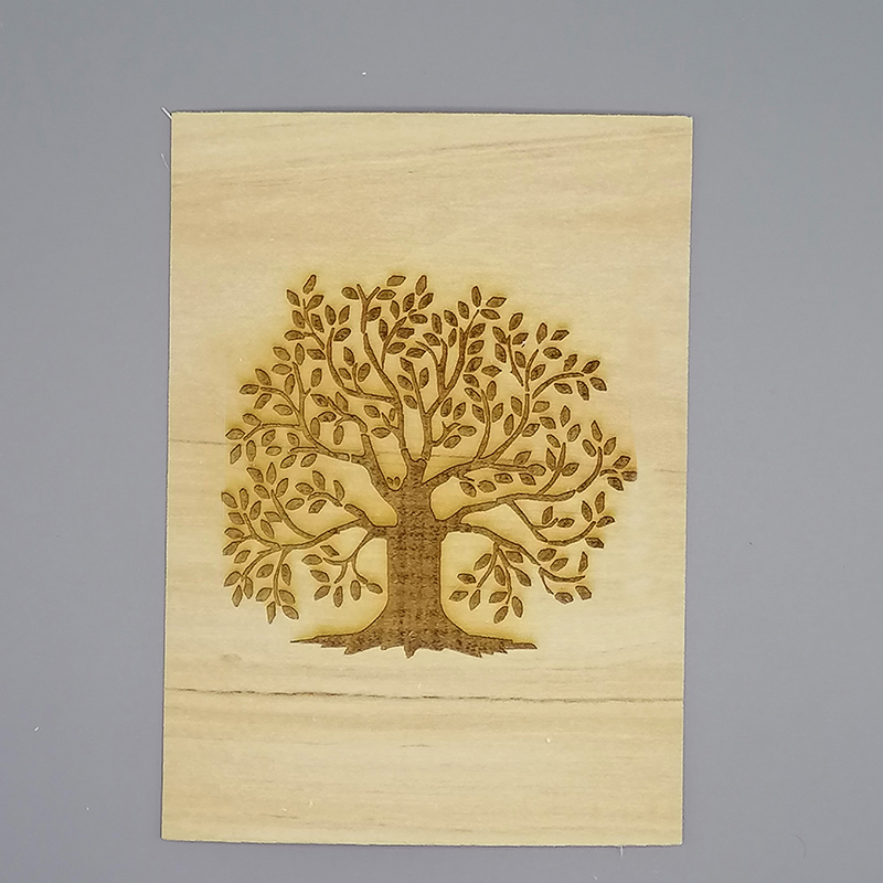 Maomitu Tree Wood Carving, Photo Frame with Carved Wood Board