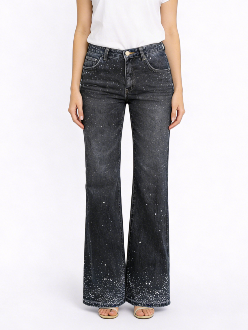 Women's Sparkly Rhinestone Jeans