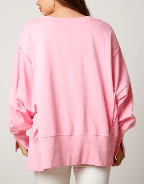 Women's Candy Cane Sweatshirt