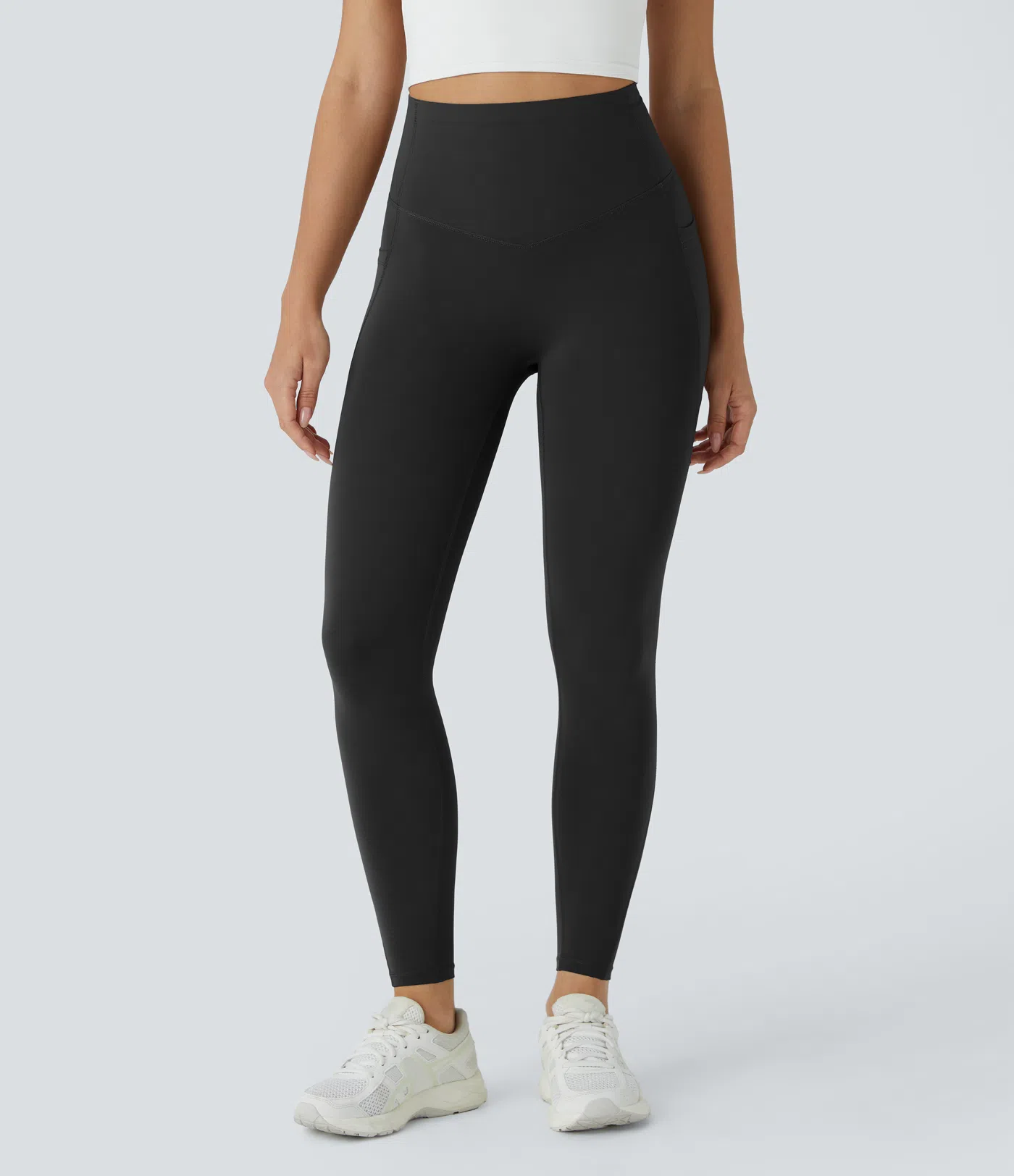  High Waisted Butt Lifting Tummy Control Side Pocket Leggings(Buy 2 Free Shipping)
