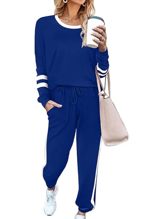 Women’s Casual Crewneck Pullover 2 Piece Sets (Buy 2 Free Shipping)
