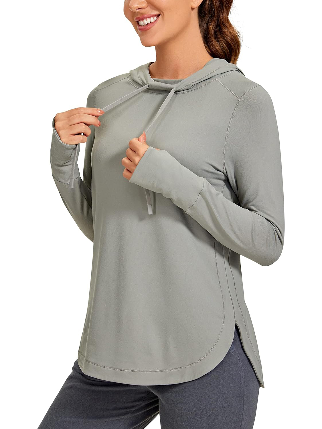 ✨Women's Long Sleeves Sports Gym Hoodie with Thumbhole (Buy 2 Free Shipping)