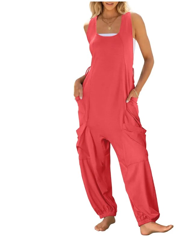 Women's Sleeveless Baggy Harem Jumpsuits (Buy 2 Free Shipping)