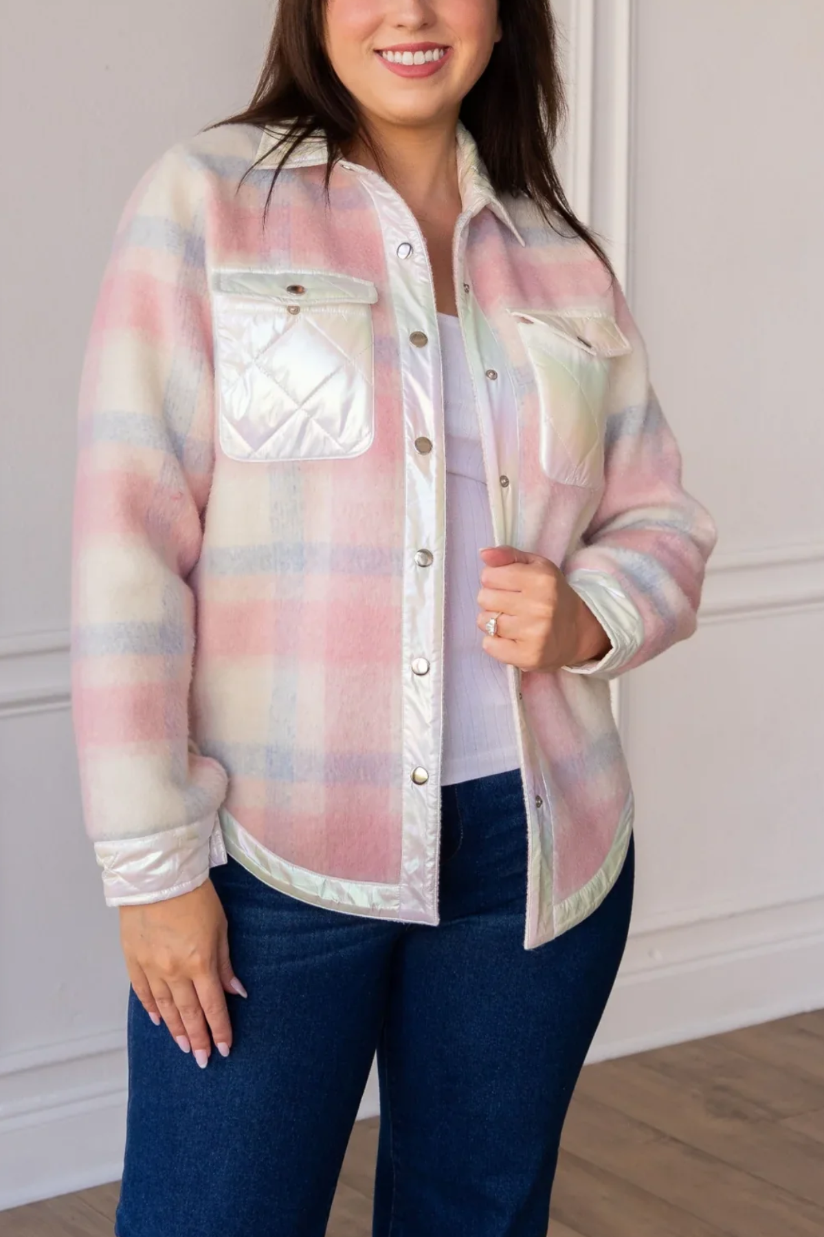 Plaid Tweed Jacket (Buy 2 Free Shipping)