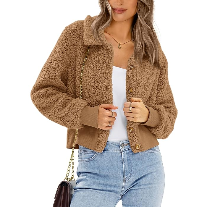 ❄Women's Button Down Fleece Winter Jacket(Buy 2 Free Shipping)