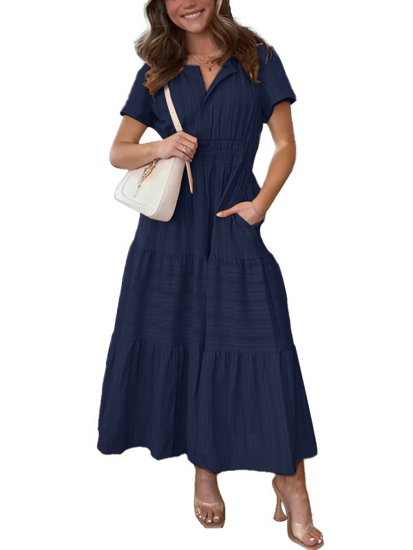 Women's Boho A-line Flowy Dress (Buy 2 Free Shipping)