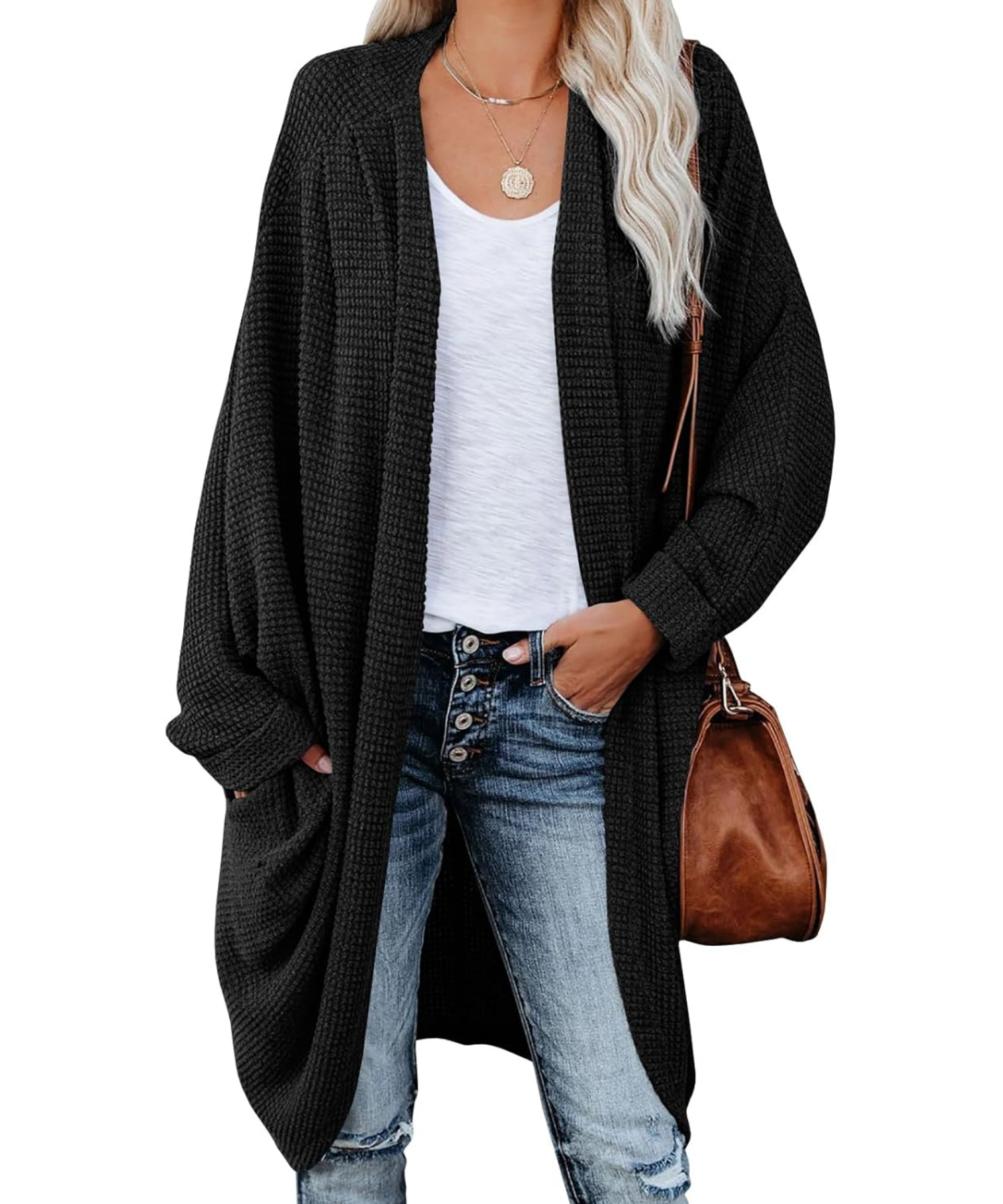 Women’s Oversized Cardigan Sweaters Coat with Pockets (Buy 2 Free Shipping)
