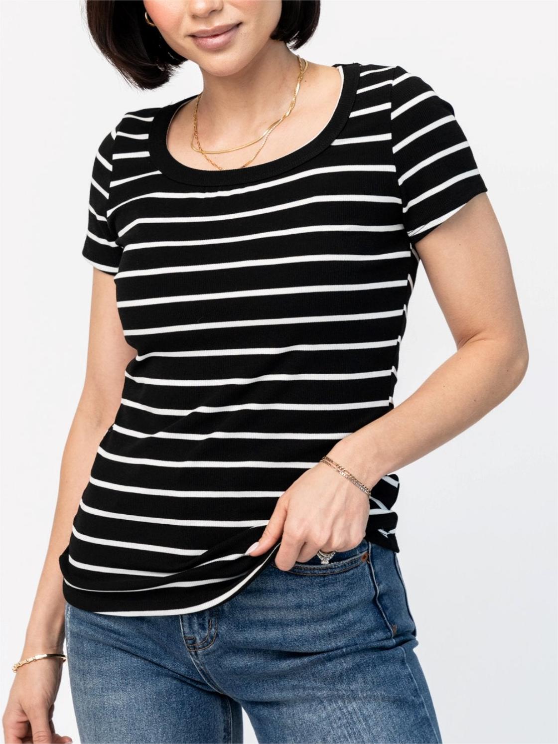 Scoop Neckline Top