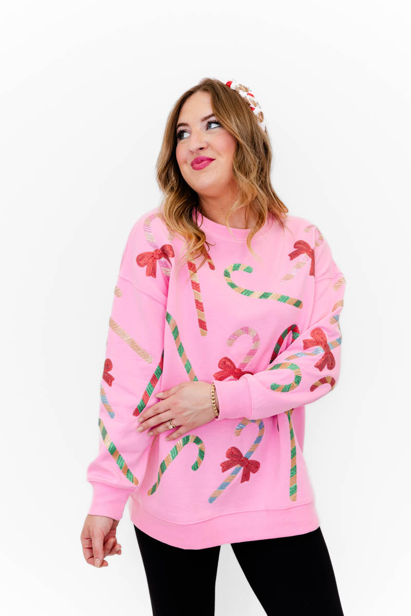 Merry Mint Sparkle Sweatshirt (Buy 2 Free Shipping) 