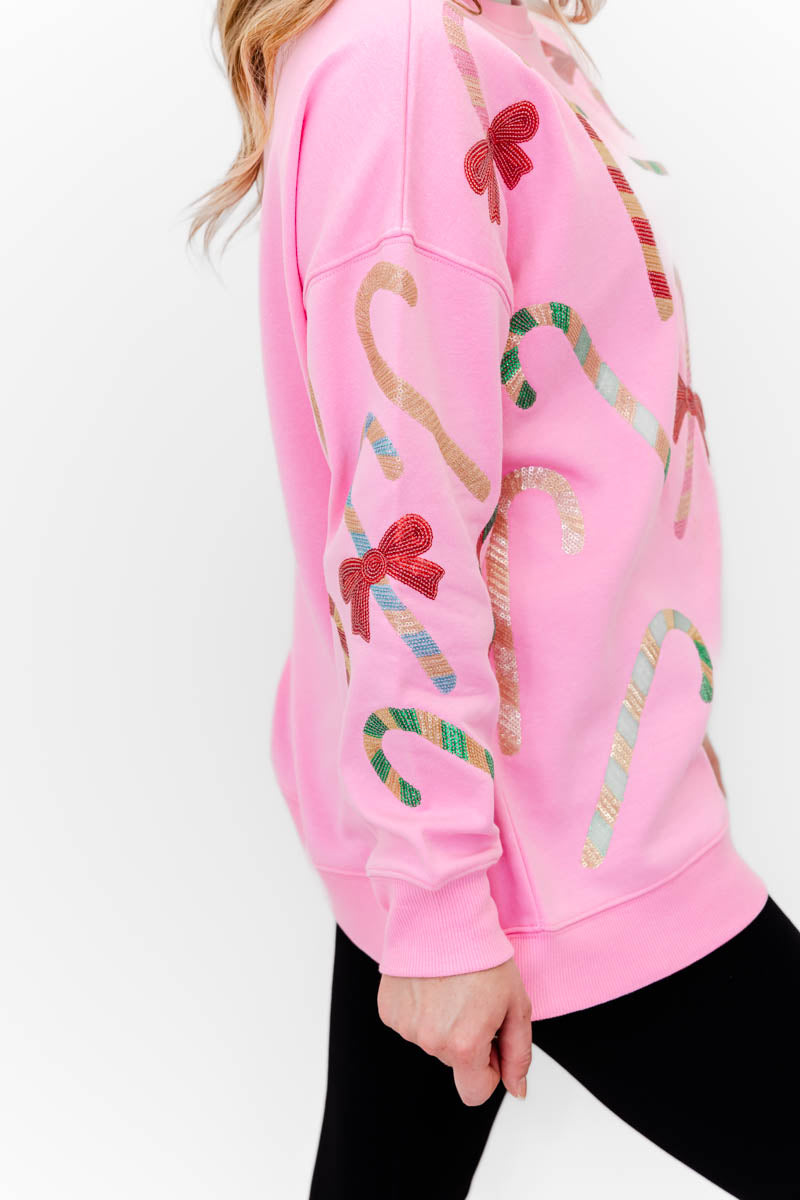 Merry Mint Sparkle Sweatshirt (Buy 2 Free Shipping) 