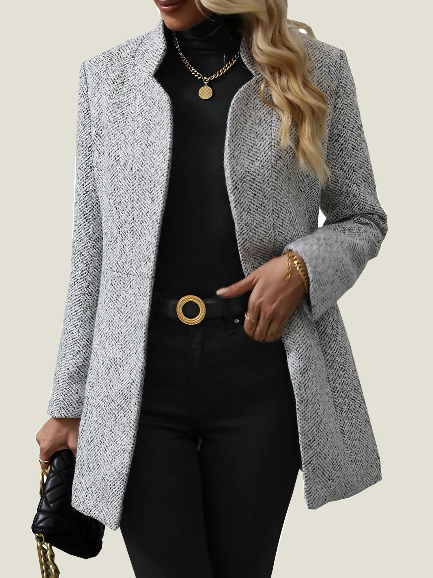 Women's Notch Lapel Casual Blazer Coat (Buy 2 Free Shipping) 