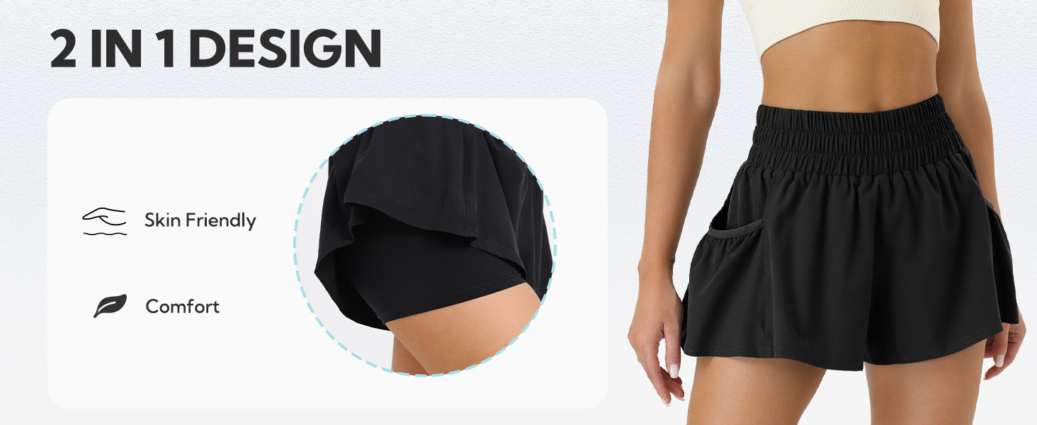 black shorts women