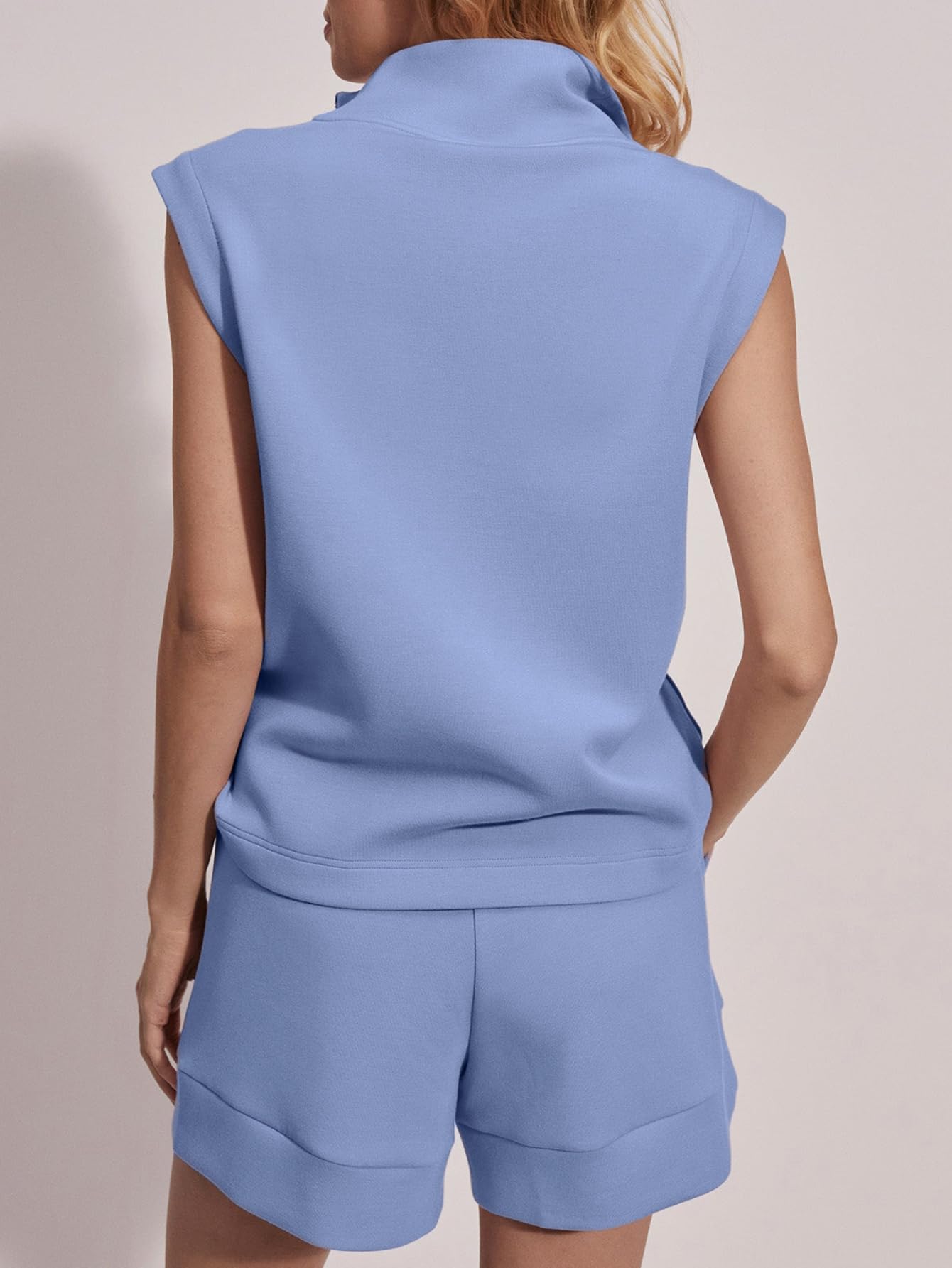 Women's Summer Air Essentials Sleeveless Outfits Two Piece Short Sets