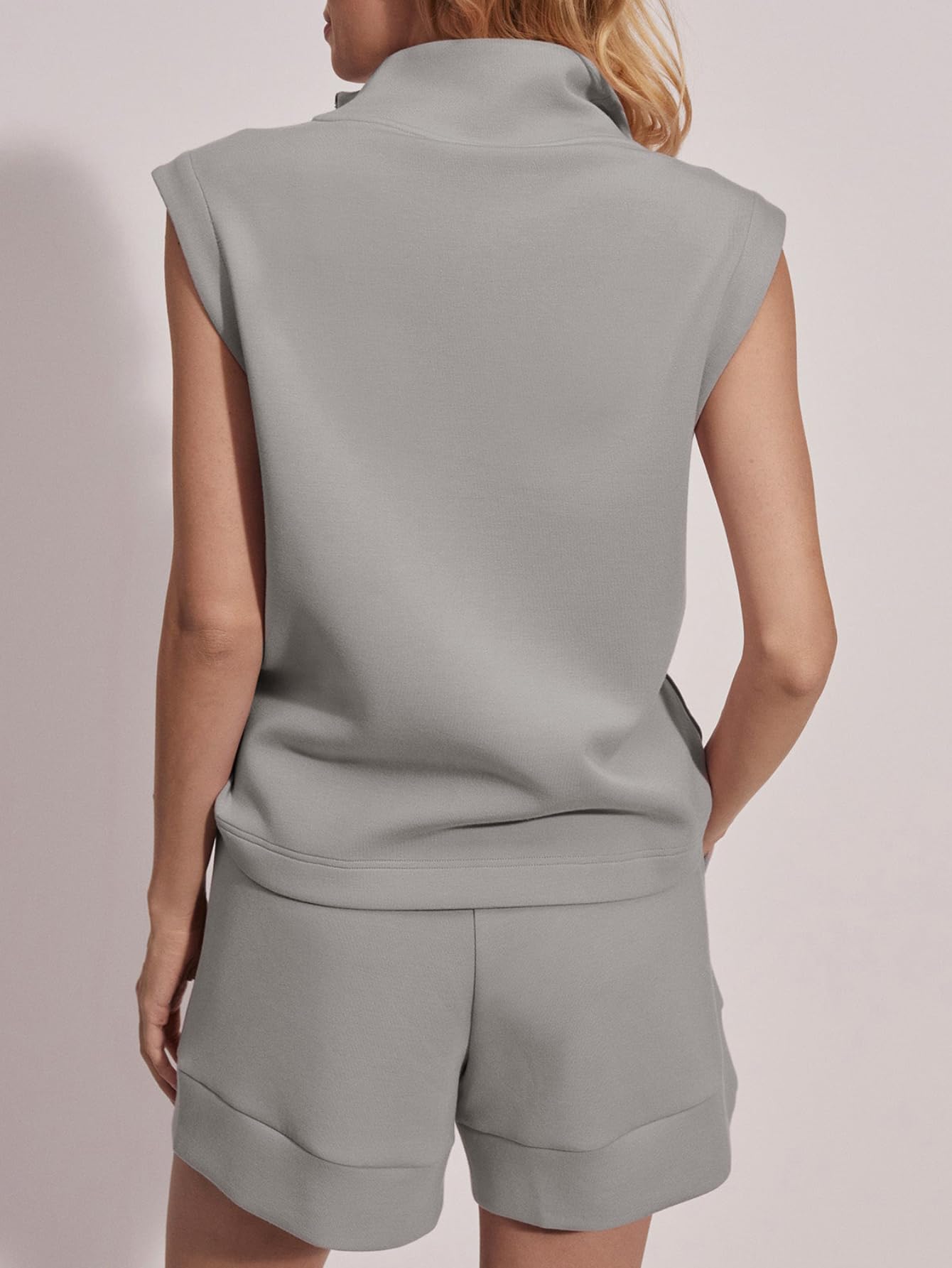 Women's Summer Air Essentials Sleeveless Outfits Two Piece Short Sets