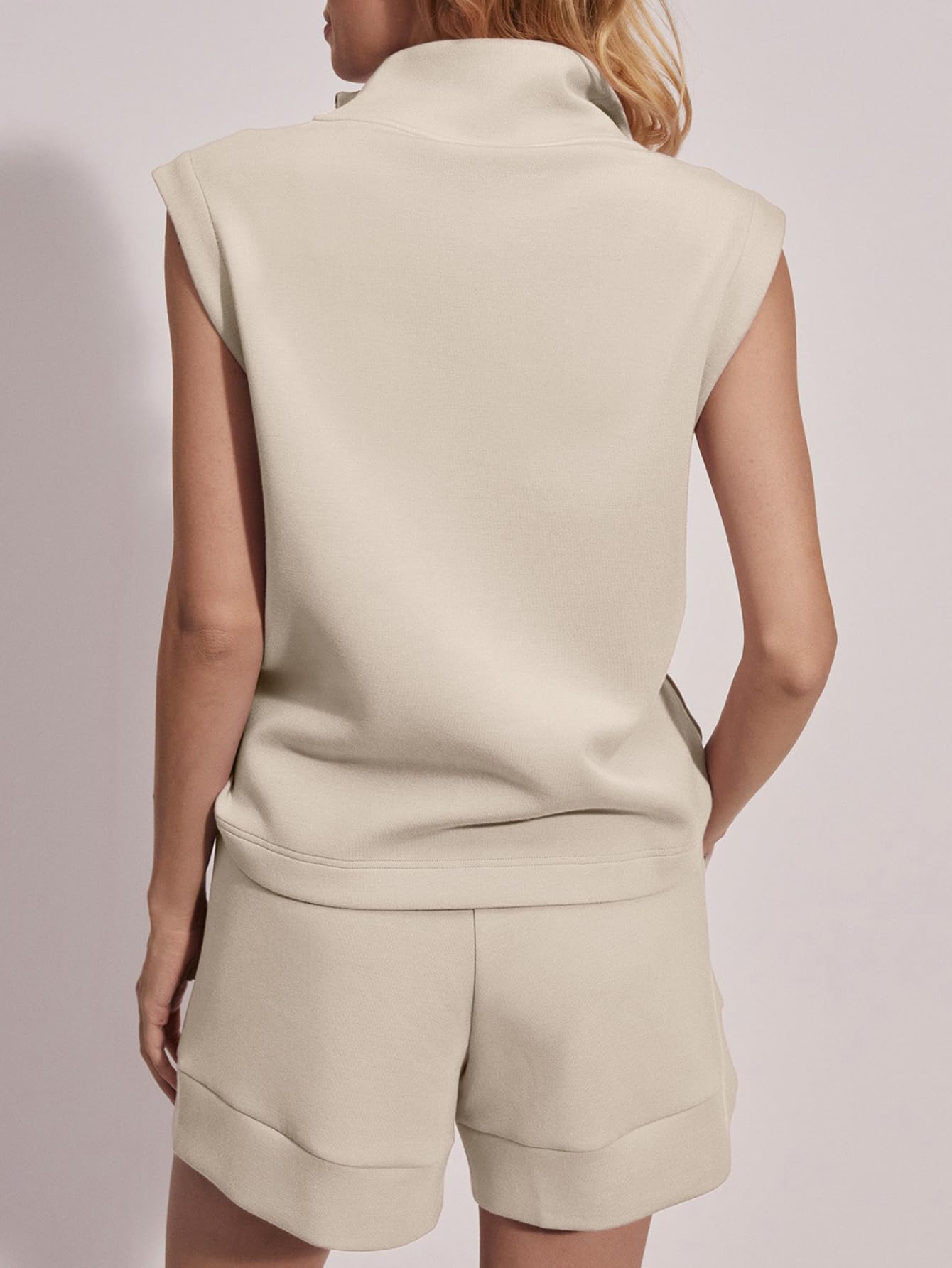 Women's Summer Air Essentials Sleeveless Outfits Two Piece Short Sets