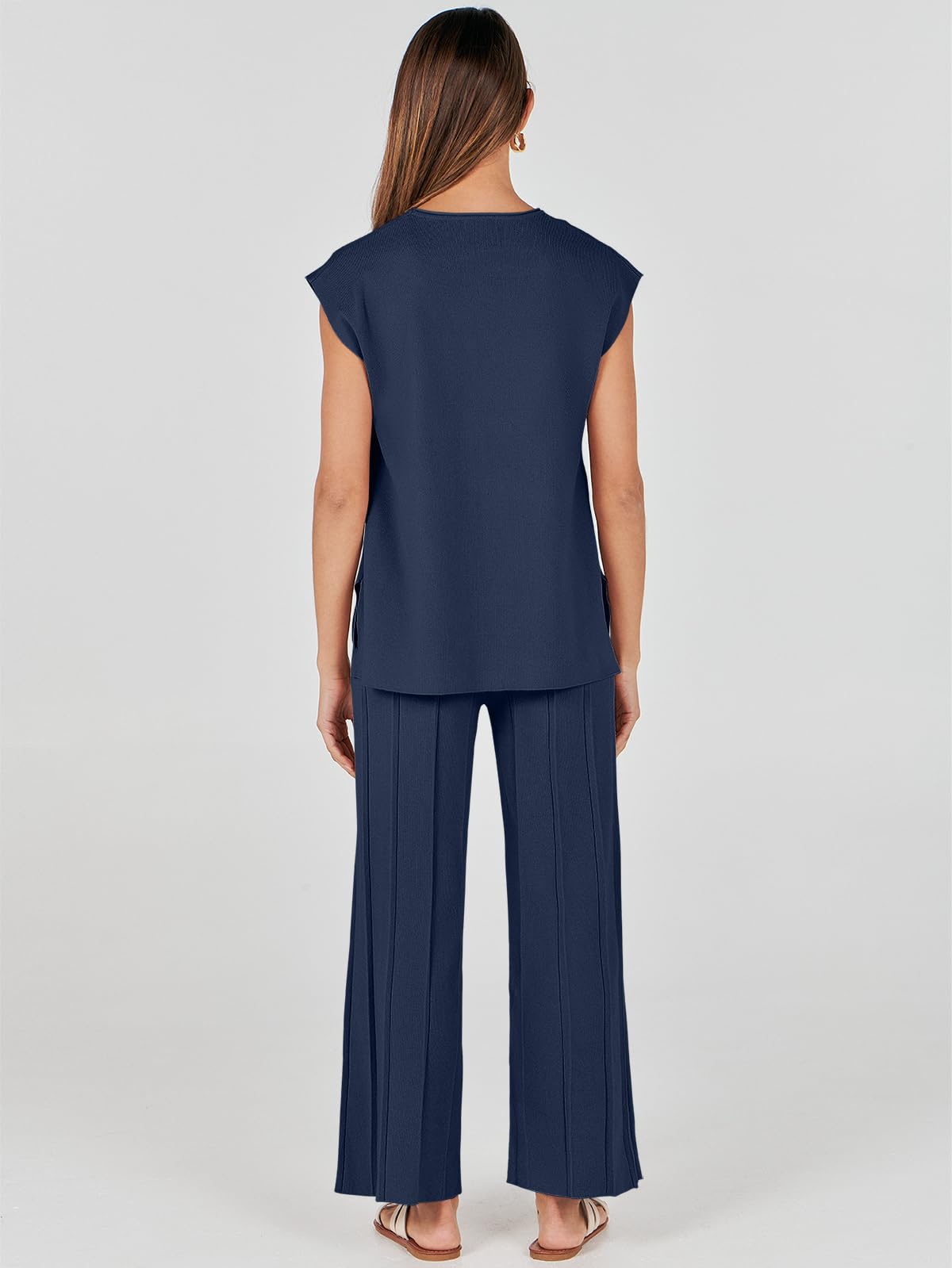 Women's 2 Piece Knit Lounge Set 