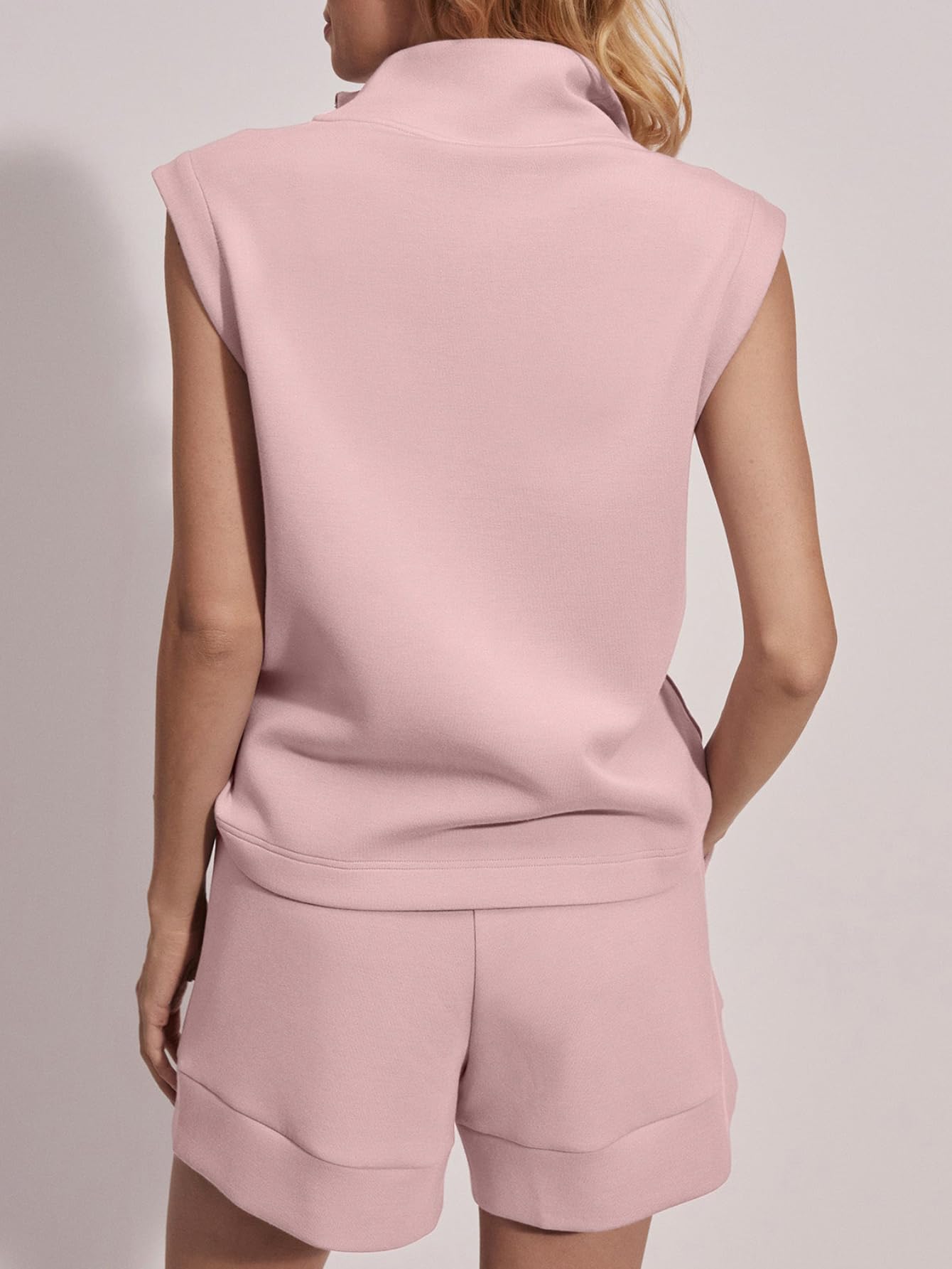 Women's Summer Air Essentials Sleeveless Outfits Two Piece Short Sets