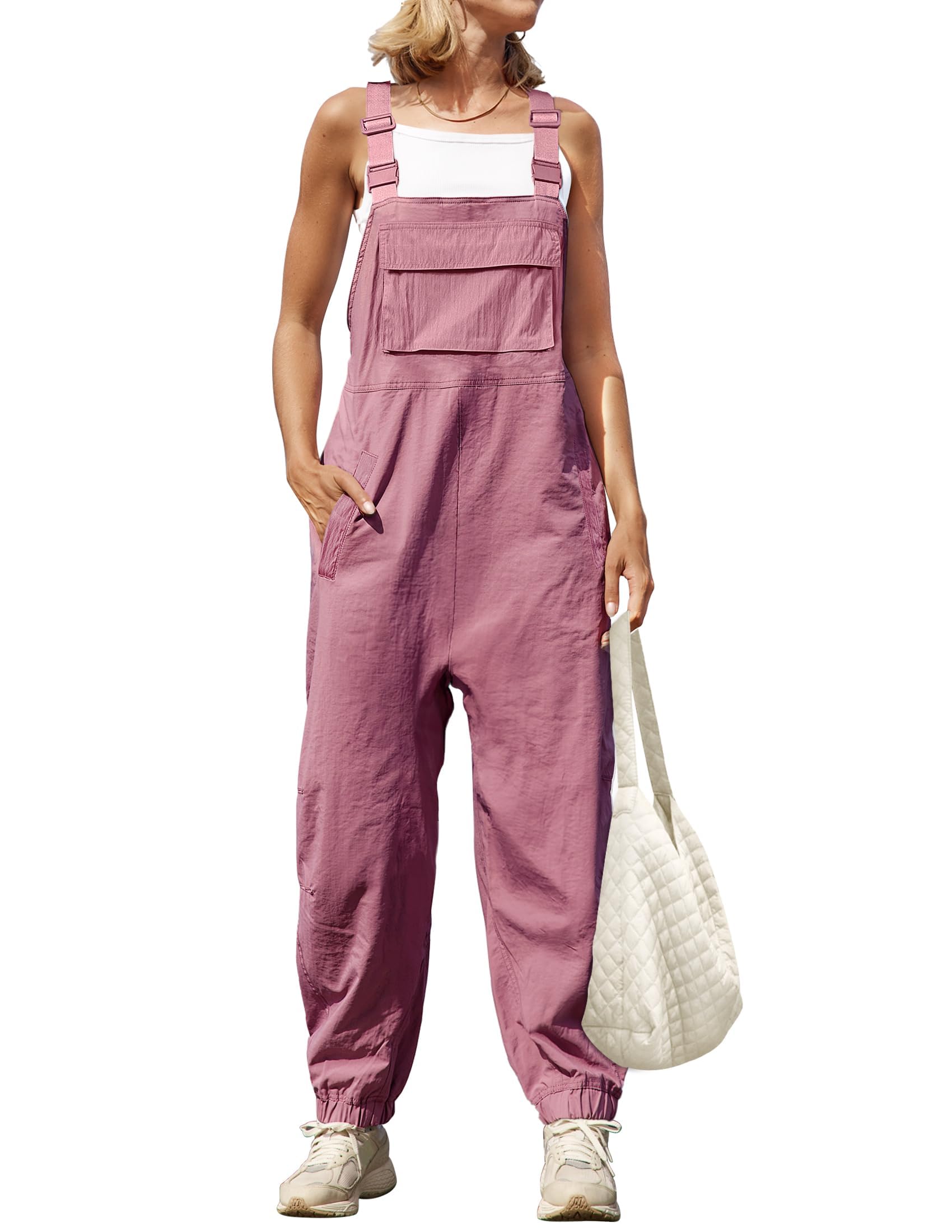2024 Women's Sleeveless Adjustable Straps Casual Summer Overalls Jumpsuit (Buy 2 Free Shipping)