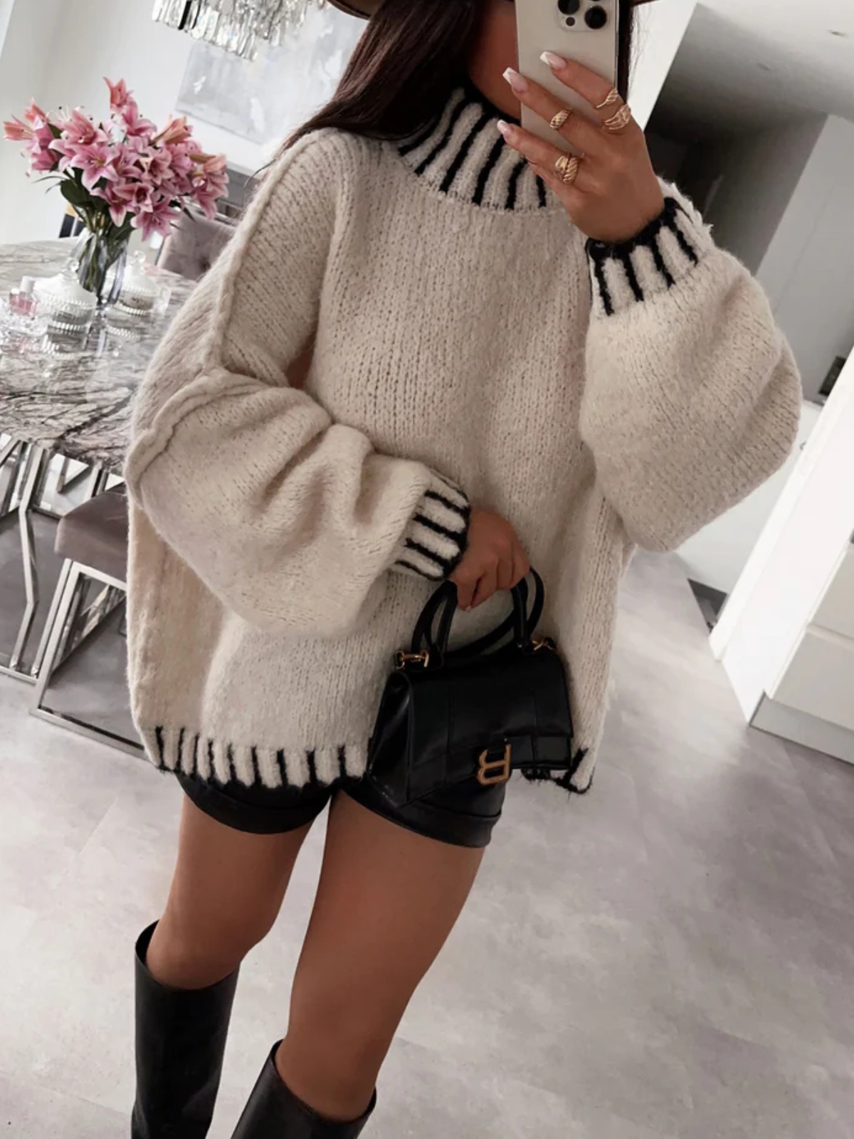 New Loose Turtleneck Pullover Knitted Sweater (Buy 2 Free Shipping)