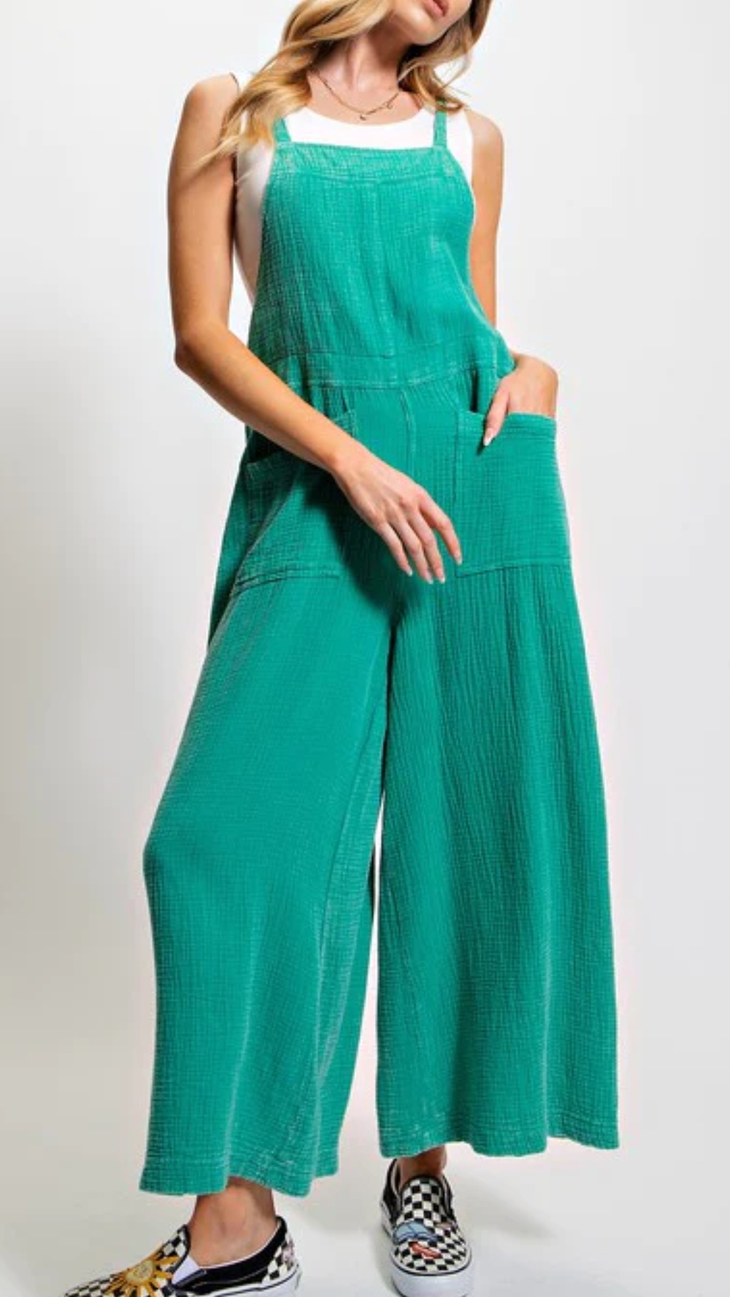 Wshed Cotton Overalls (Buy 2 Free Shipping)