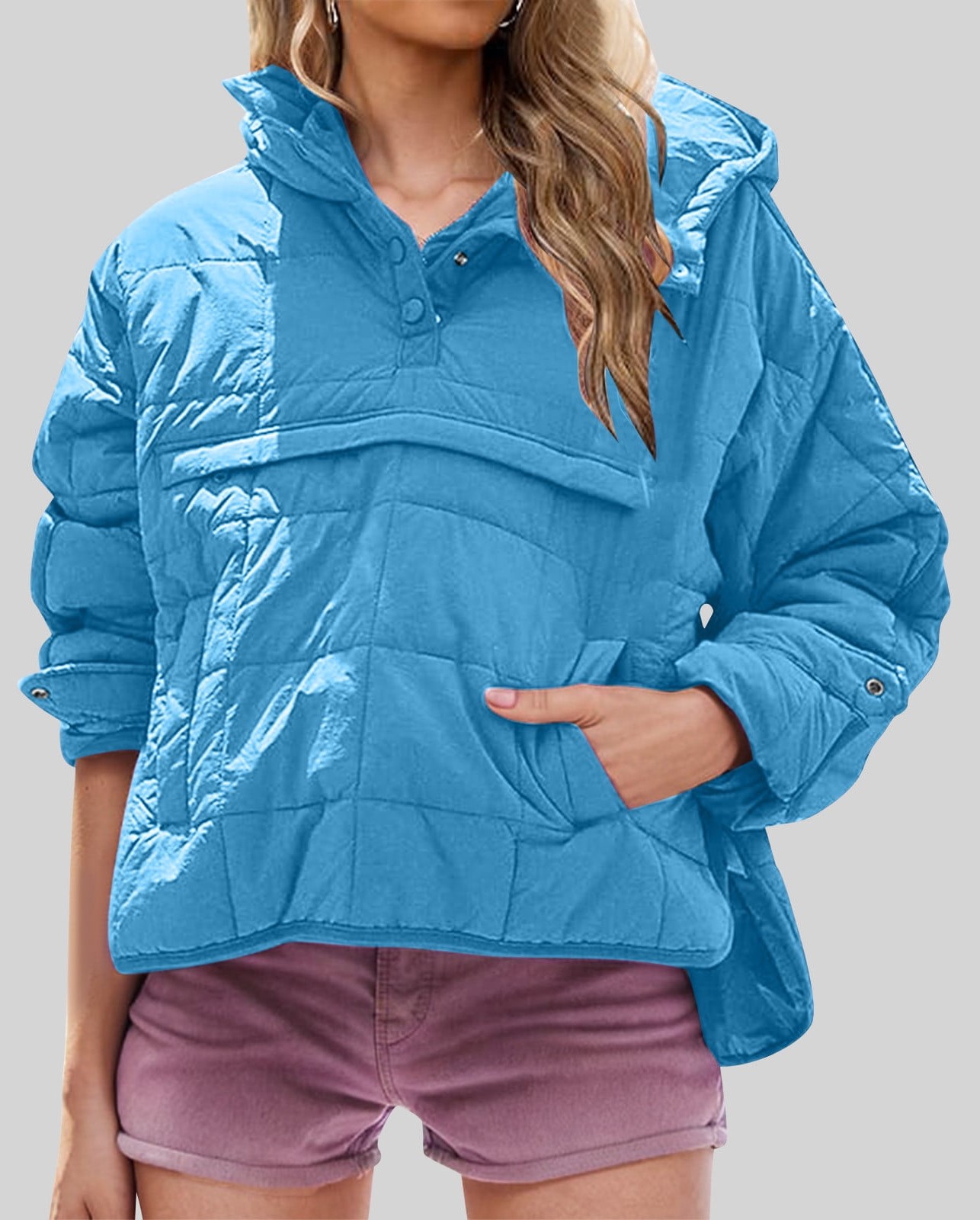 Women's Quilted Lightweight Puffer Jacket (Buy 2 Free Shipping)
