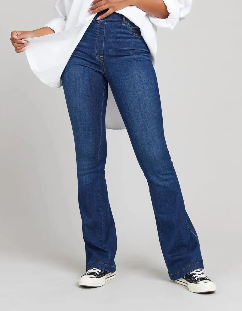 New Fitted Vintage Flared Jeans (Buy 2 Free Shipping)-Pink Laura