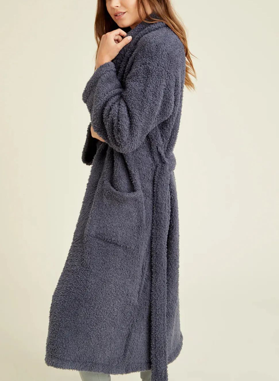 ❄Unisex Solid Color Robe With Pockets(Buy 2 Free Shipping)