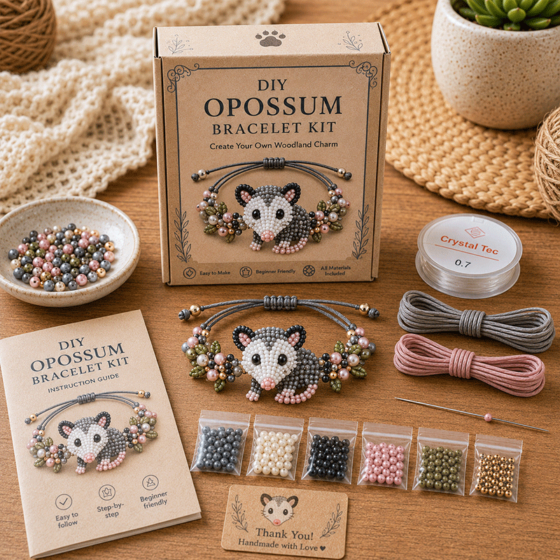 🔥50% Off Last Day - 🐙DIY Beaded Bracelet Making Kit