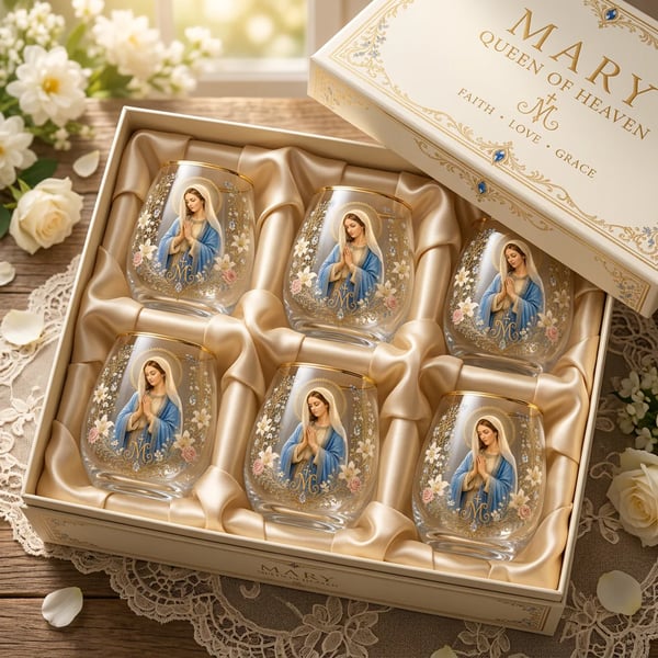 🙏✝️ 2026 Limited Edition “Morning Prayer” Glass Tea Cup ☀️☕ – Faith & Serenity Collection