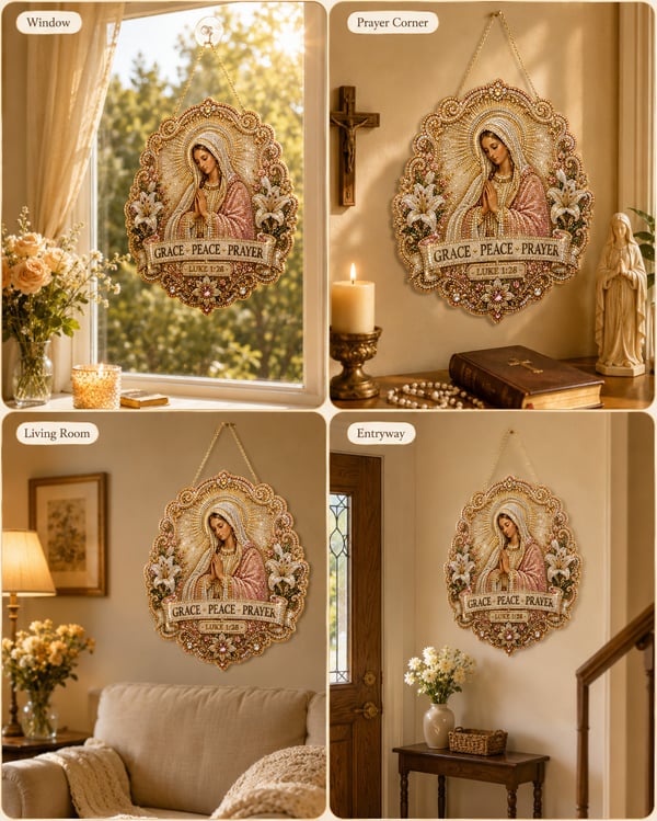 🙏✝️Christian Diamond Art Hanging Ornament Kit(✨Buy 2 Free Shipping)