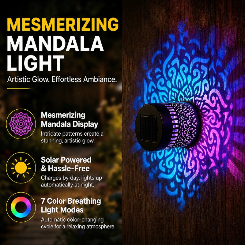 Solar Mandala Projection Light