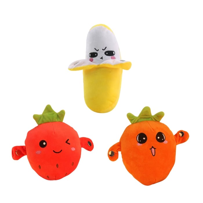 💕Hot sale 49% OFF💖Interactive music plush toy set🍌🍓🥕