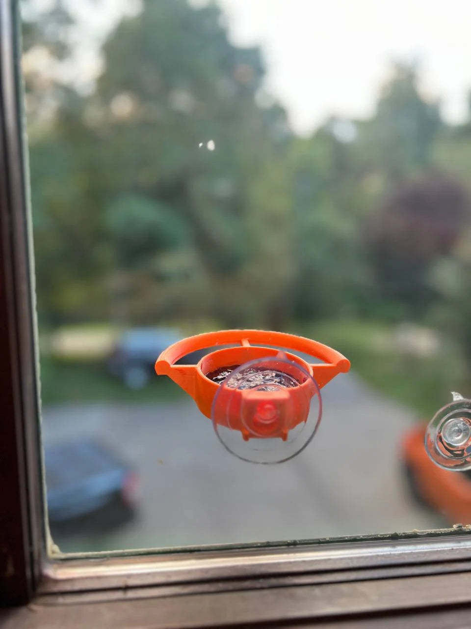 Bird Feeder Suction Cup Holder