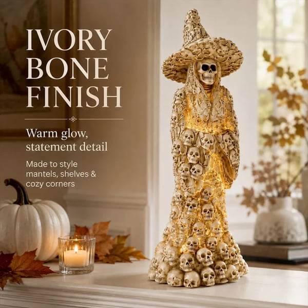 🔥HOT SALE 49% OFF✨Skeleton Witch Ornament(🎁BUY 2 FREE SHIPPING)
