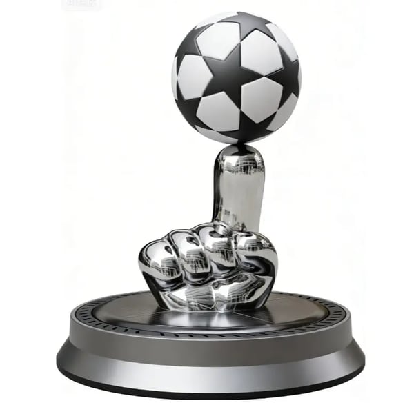 ⚽🚗Solar Rotating Football Car Air Freshener & Aromatherapy Diffuser – Reusable Ornament for Car, Office & Home