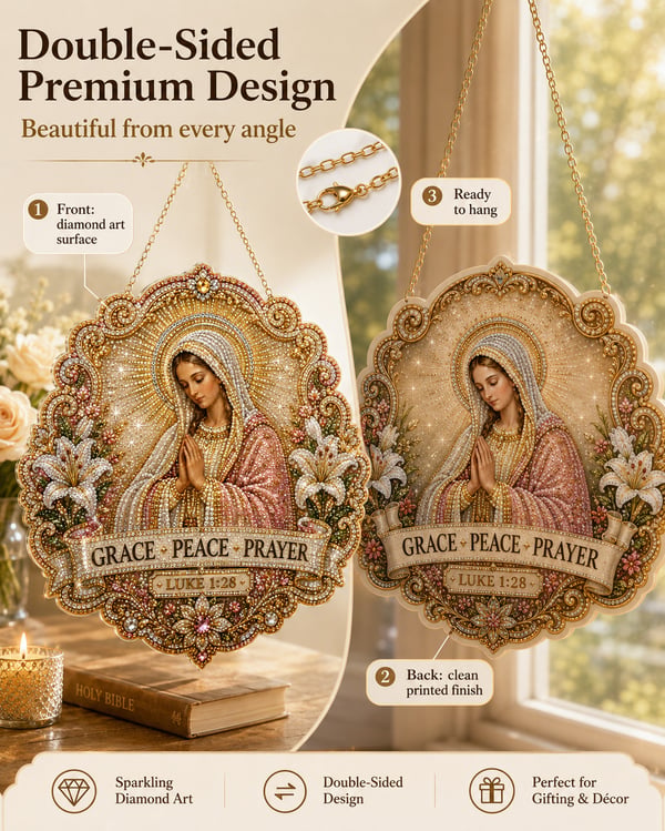 🙏✝️Christian Diamond Art Hanging Ornament Kit(✨Buy 2 Free Shipping)