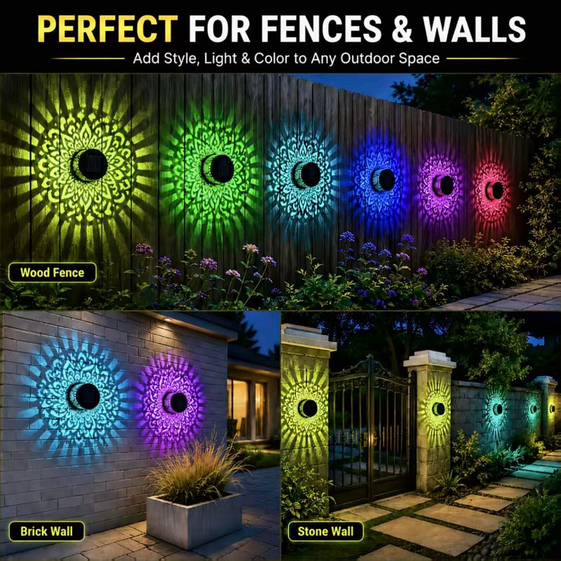 Solar Mandala Projection Light