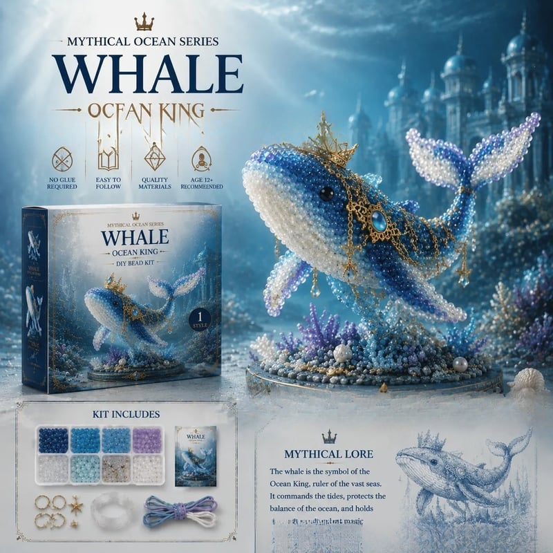 🌊 Mythical Ocean DIY Bead Kit