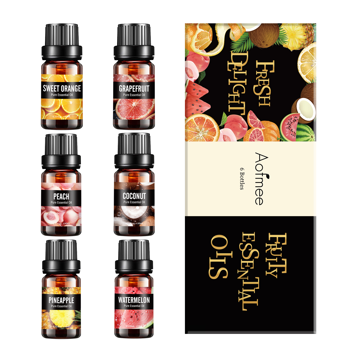 Essential Oils for Diffusers for Home Fruit Essential Oils Gift Set 2024