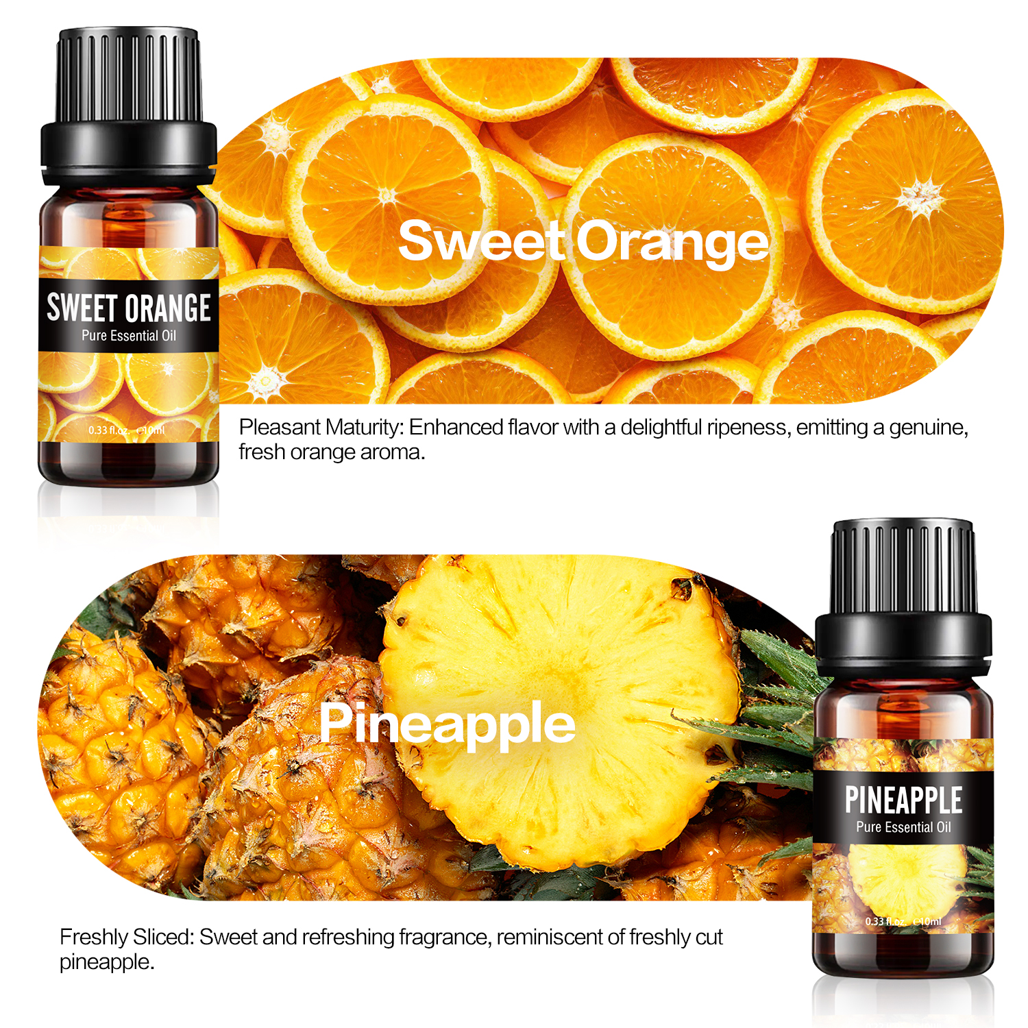 Essential Oils for Diffusers for Home Fruit Essential Oils Gift Set 2024